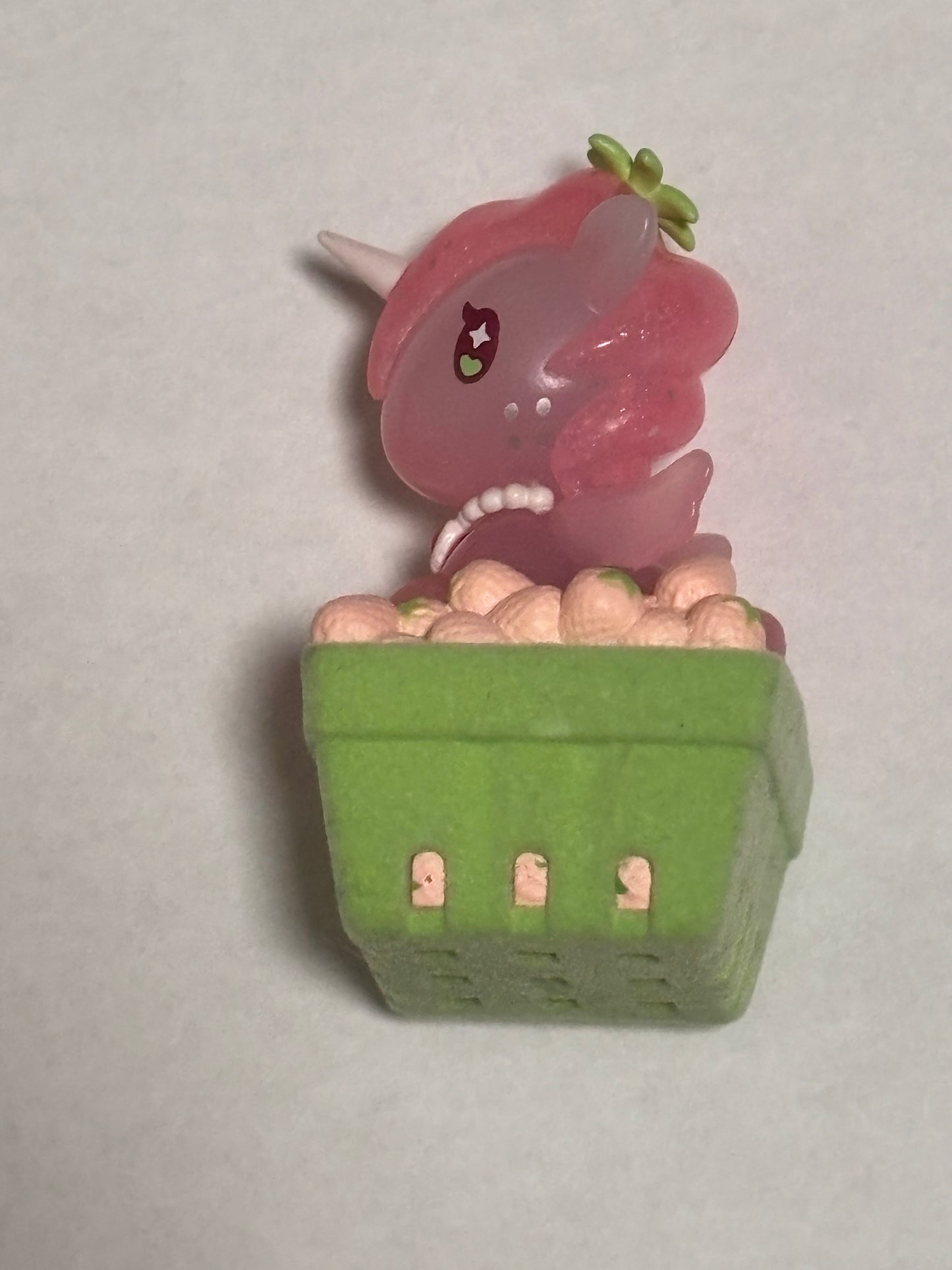 Tokidoki Unicorn Unicorno Cutie Fresh Fruits Series Pink Strawberry Mini Vinyl Figure 3” Anime