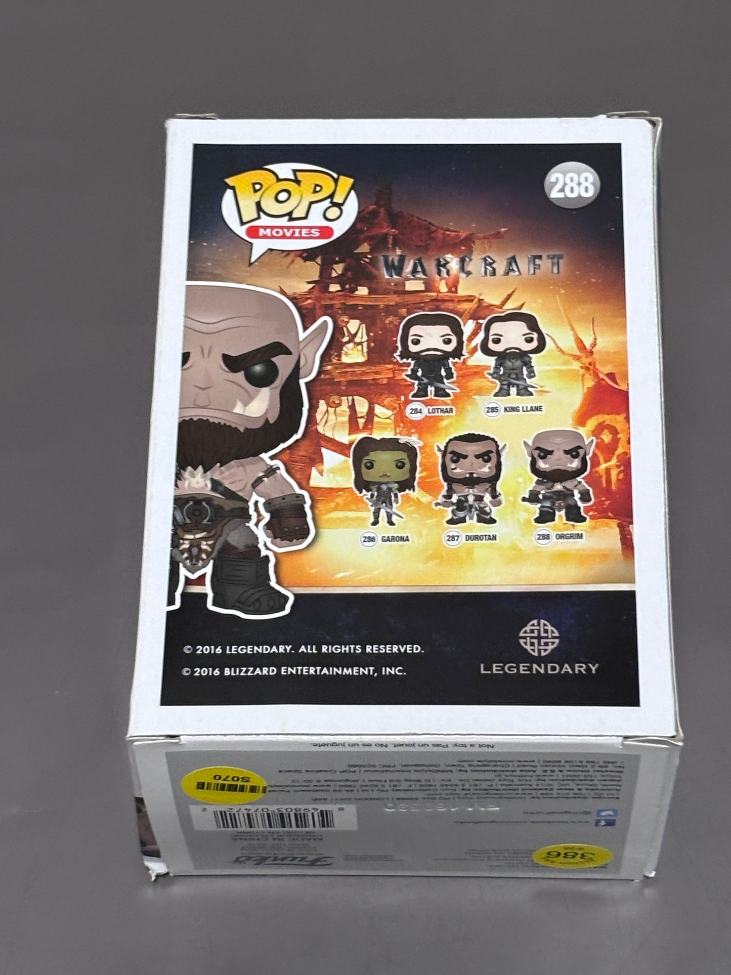 Funko Pop! Orgrim 288 Warcraft Classic Video Game Vinyl Figure Toy Merch WoW