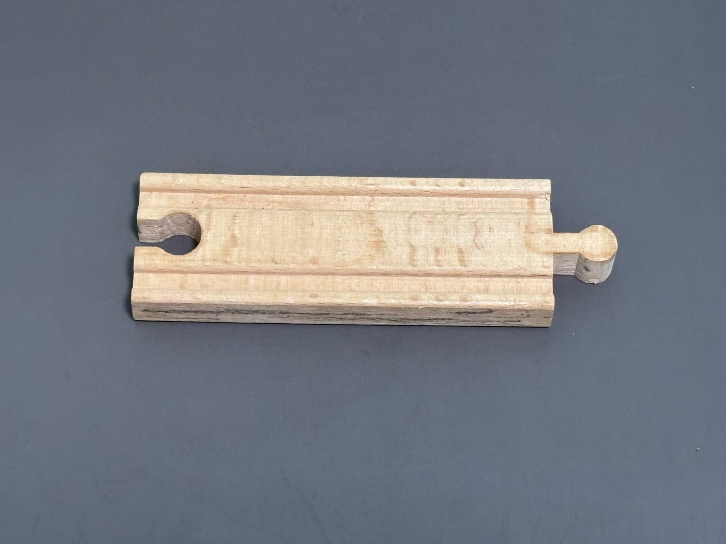 Thomas the Train Straight Track 4 1/2” Concave Wooden Railway Brio-Melissa & Doug