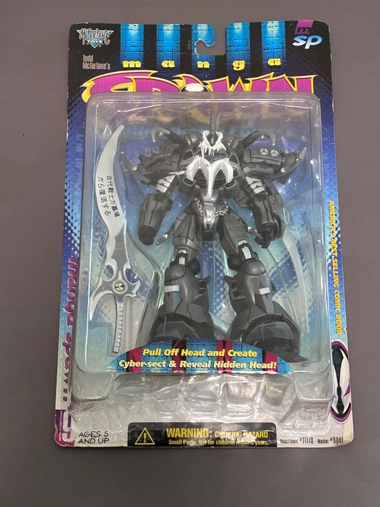 Manga Spawn Blue Repaint Series 9 1997 McFarlane Toys 7" Action Figure New