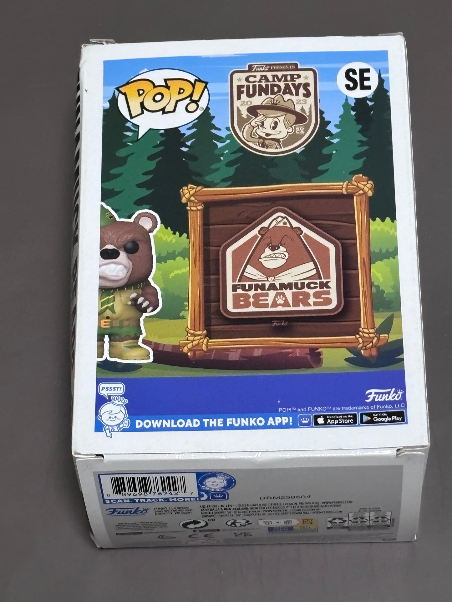 Funko Pop! Funamuck Bears Camp Fundays SE Limited Edition Vinyl Figure 6500 2023