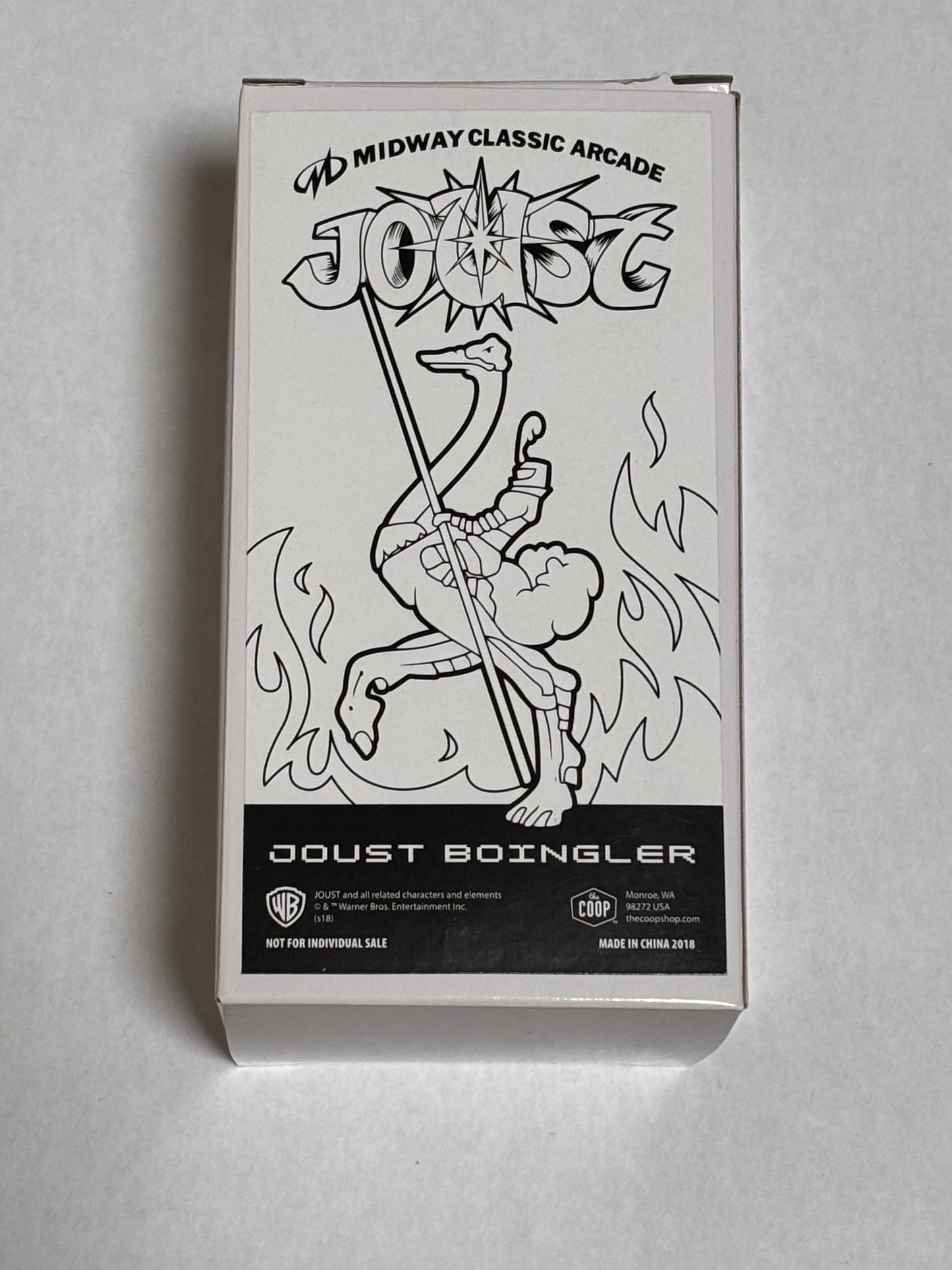 The Coop WB Joust Boingler Midway Classic Arcade Video Game Figure New
