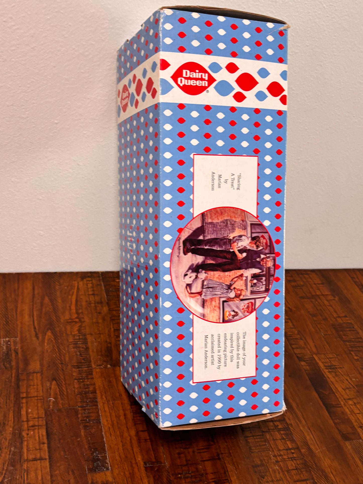 DQ Dairy Queen Large Doll Limited Edition Betty Sue Milkshake 1999 50th Anniversary