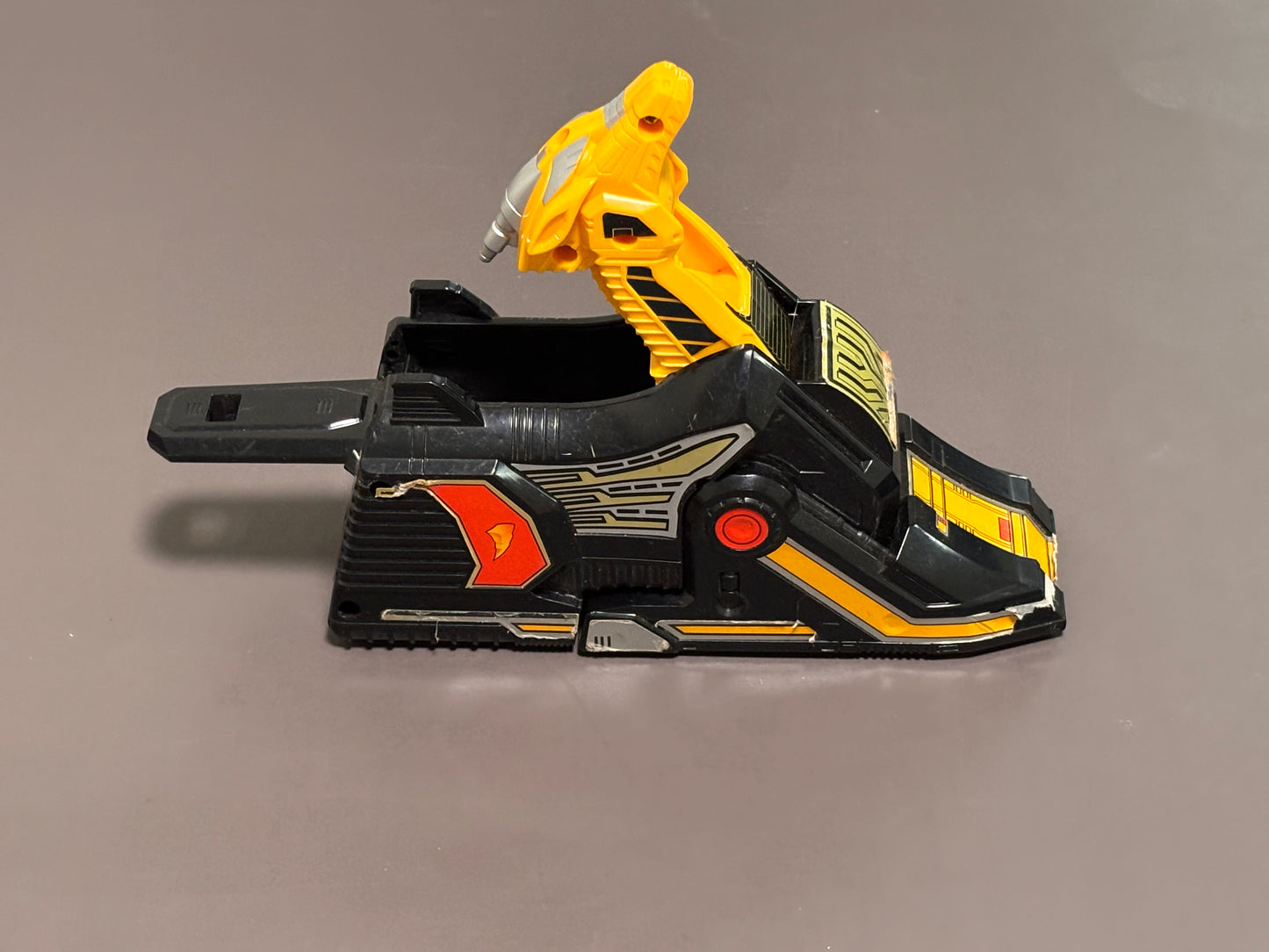 Power Rangers 1994 Assault Team Thunder Megazord Yellow Griffin Zord MMPR Bandai