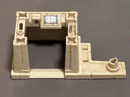 1985 Hasbro G.I. Joe ARAH Check Point Alpha Battle Station Lower Base Vintage Part