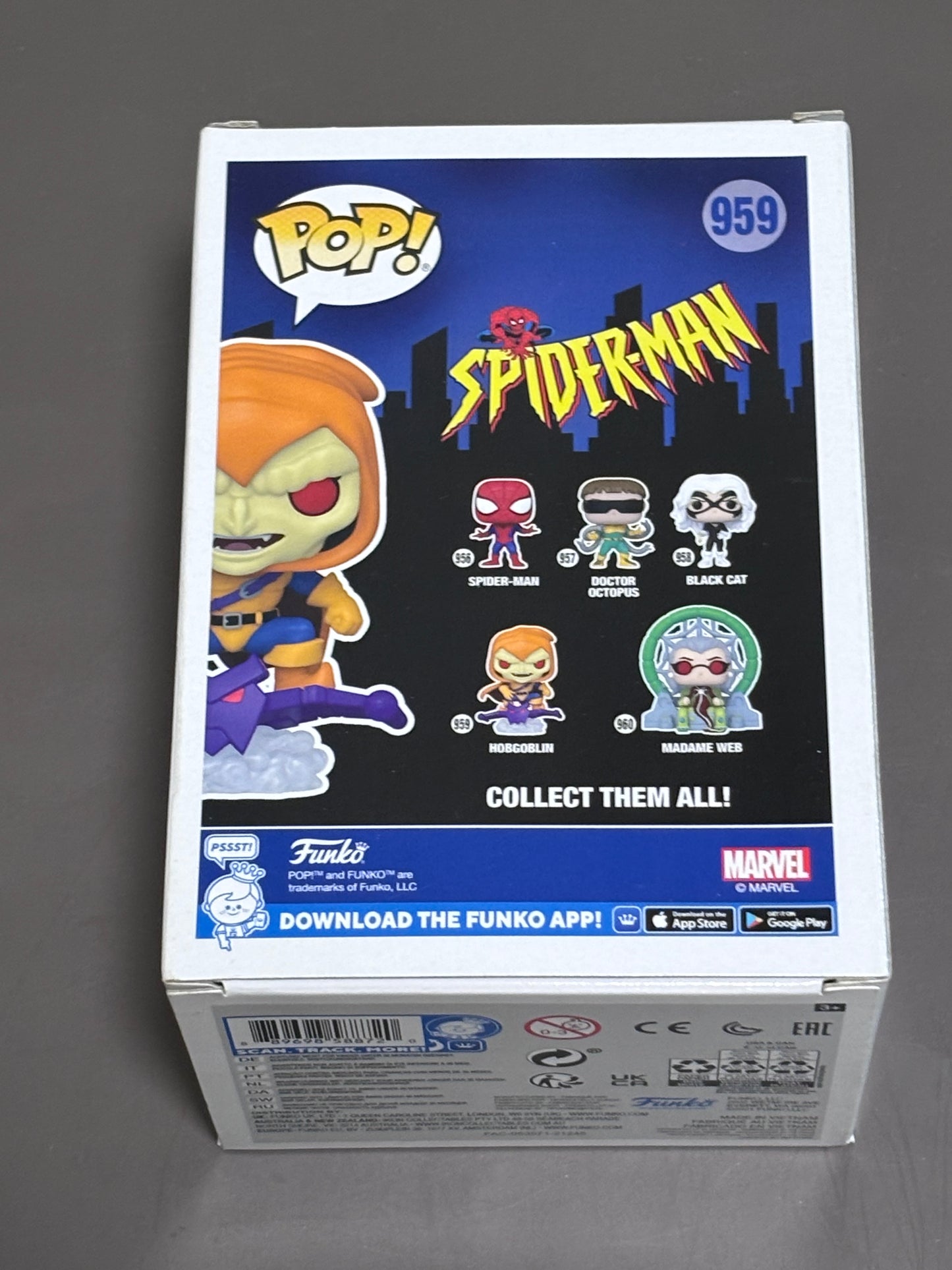 Funko Pop! Marvel 959 Hobgoblin Vinyl Figure Glows In The Dark Target Exclusive