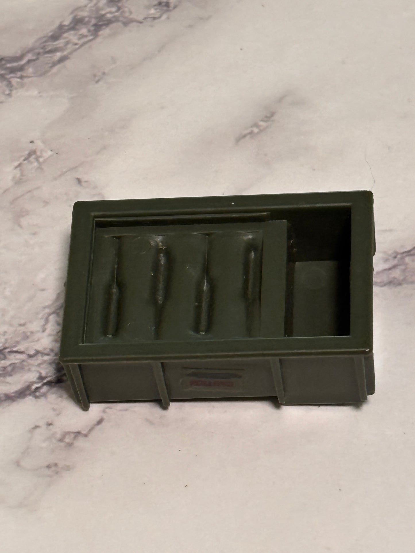 GI Joe Forward Observer Unit Ammo Box Crate Vehicle Part ARAH 1984