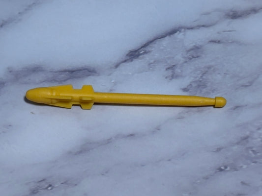 Hasbro GI JOE Valor vs Venom Voice FX Duke Parts Yellow Rocket Missile Part