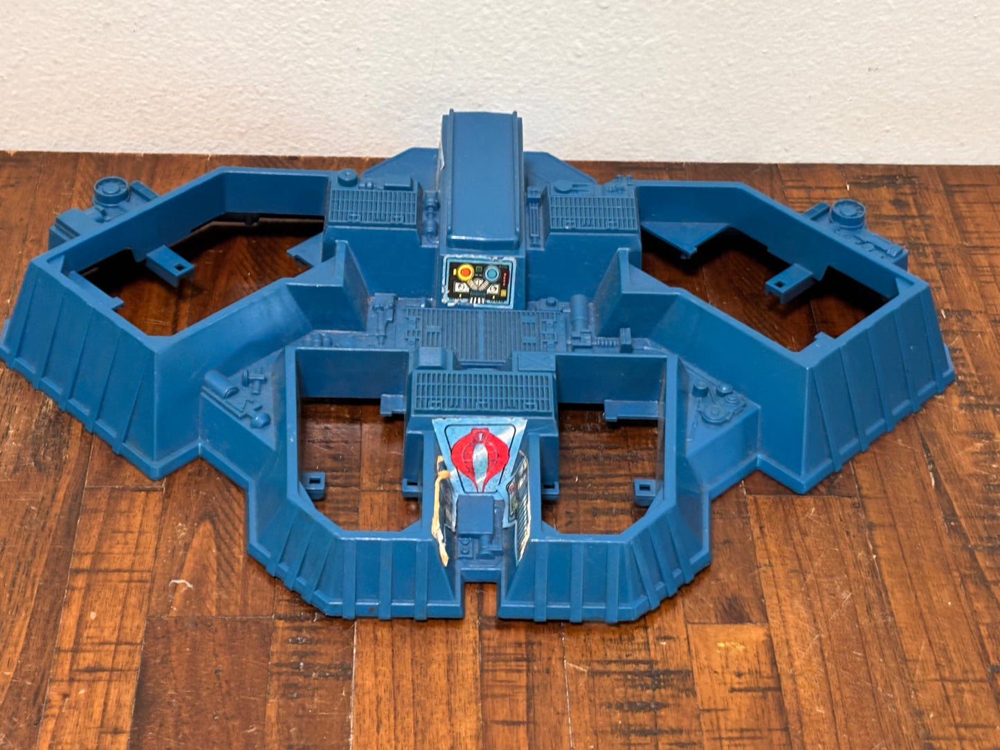 GI Joe Cobra Battle Game Blue Battle Station base 1982 Replacement Vintage