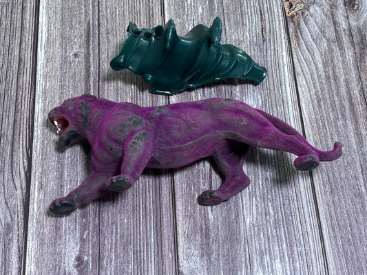 Vintage MOTU He-Man Masters of the Universe Panthor Skeletor's Panther Saddle 1981