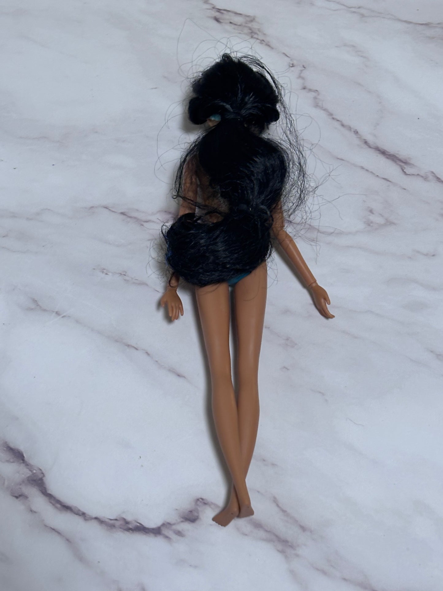 Disney Store London Aladdin Princess Jasmine Articulated Barbie Doll Nude 12”