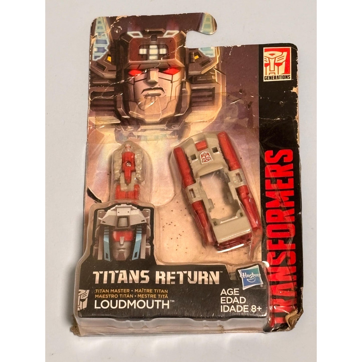Transformers Generations Titans Return Titan Master LOUDMOUTH 2015 action figure