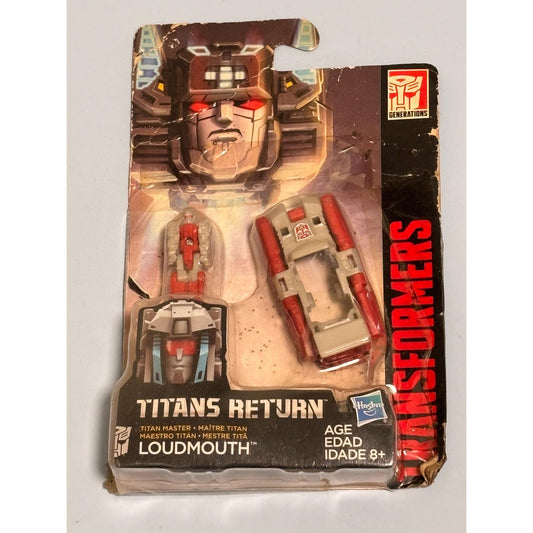 Transformers Generations Titans Return Titan Master LOUDMOUTH 2015 action figure