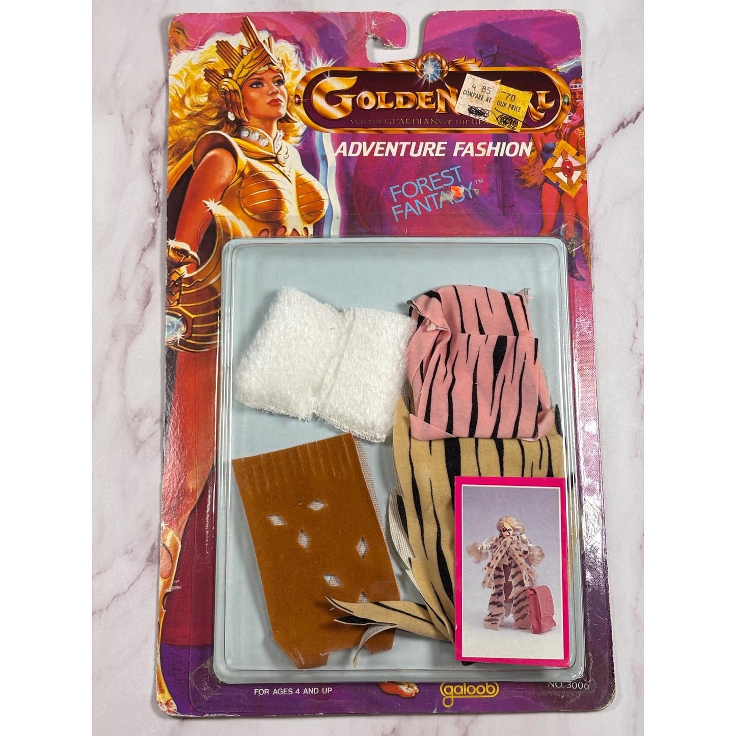 Vintage 1984 GALOOB Golden Girls Adventure Fashion Forest Fantasy Outfits New