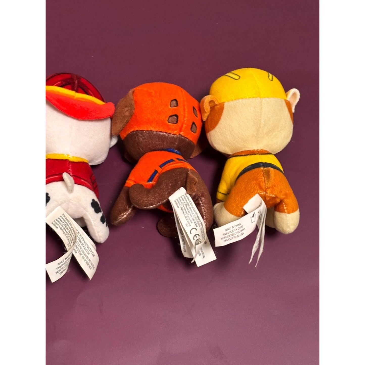 Paw Patrol Lot of 5 Plush Stuffed Animals Dogs 2018 Nickelodeon Spin Master Toys