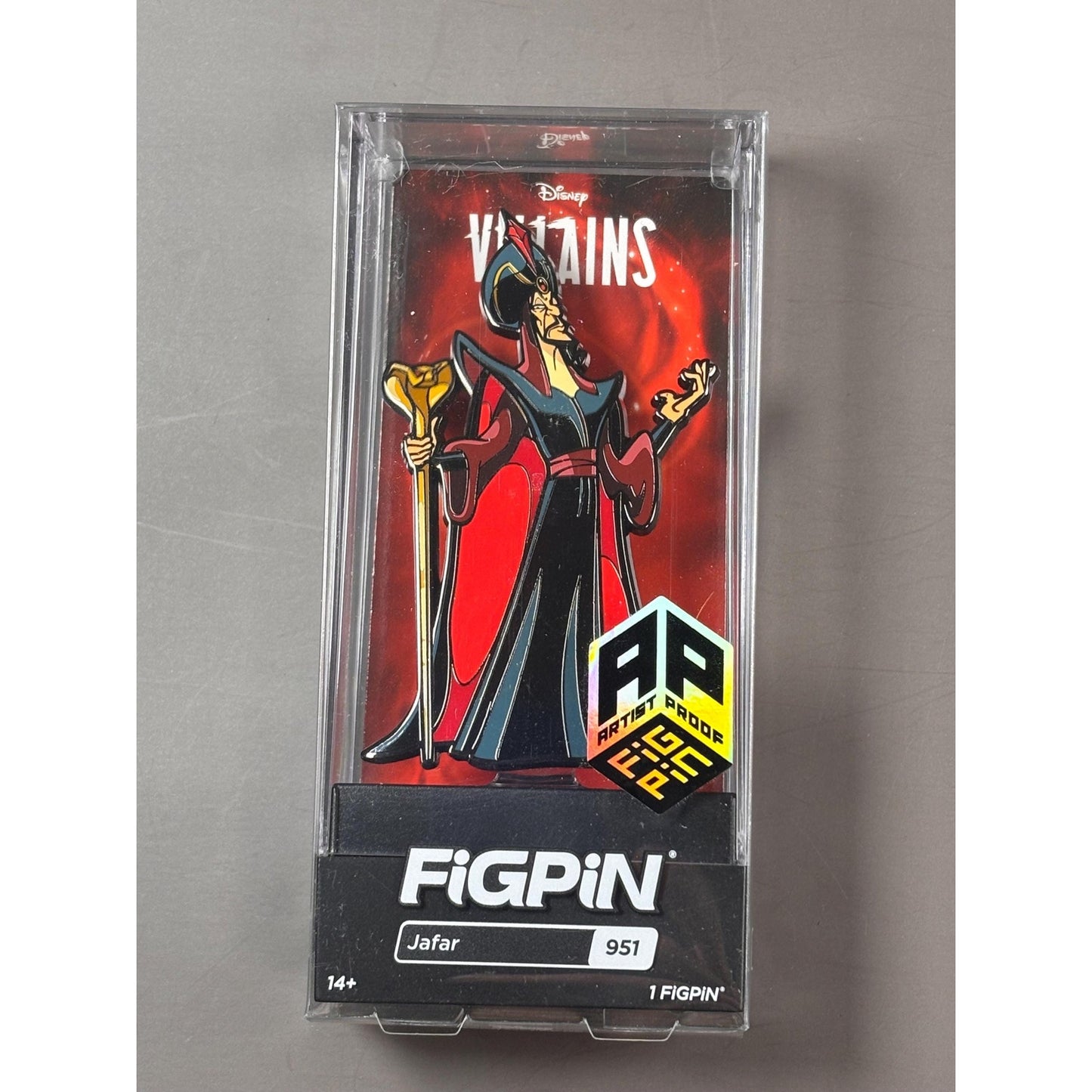 Disney Villains Figpin Jafar #951 Artist Proof (AP) New