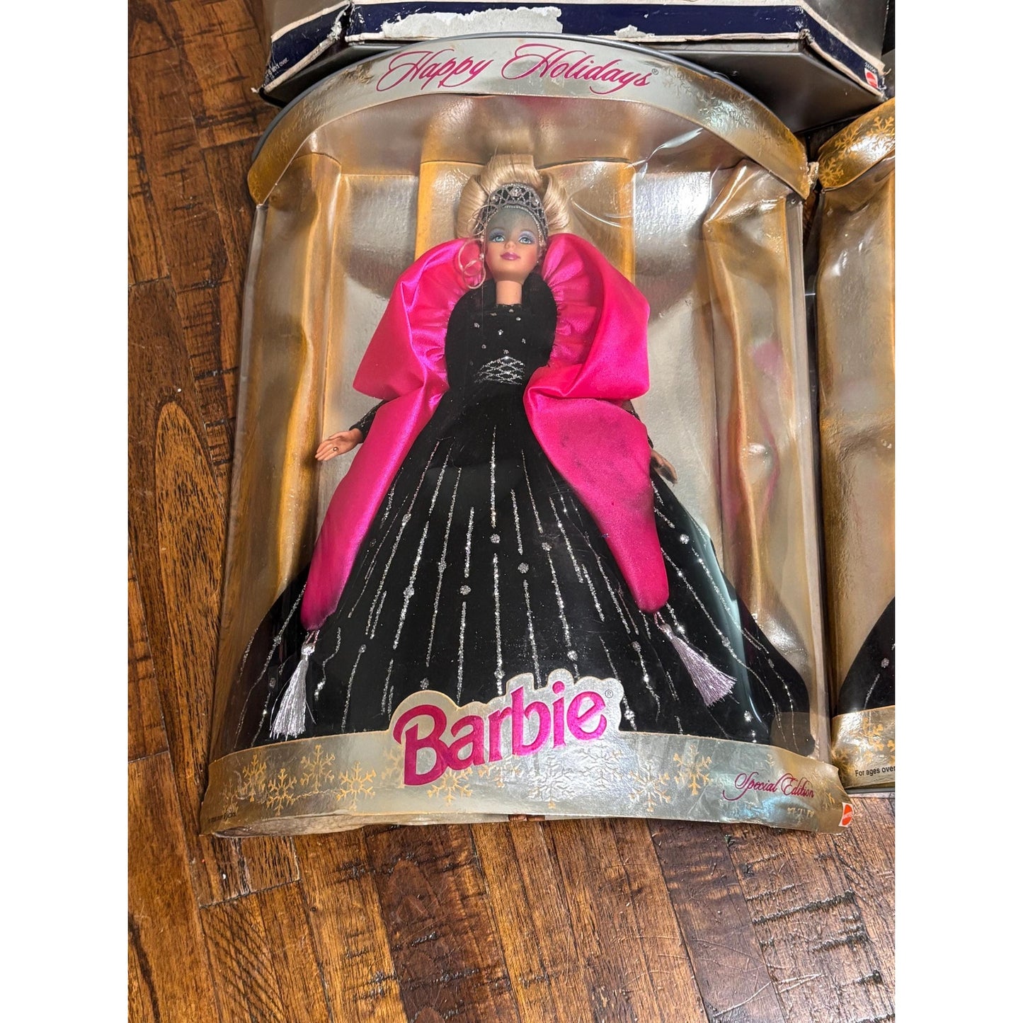 Lot of 5 Holiday Special Barbies 2 2000 Millennium Princess 24154 & 3 1998 20200
