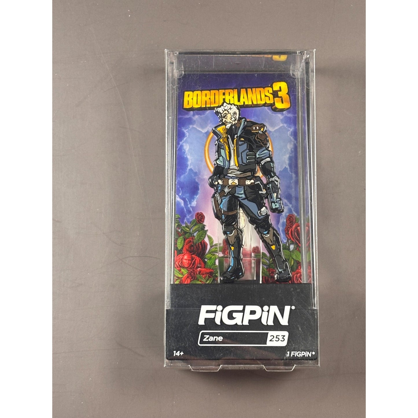 Exclusive Promotional FiGPiN Borderlands 3 Zane Collectible Pin #253 New