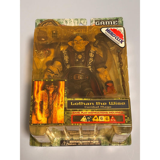 New SHADOWRUN Duels Action Figure Game -Series 1: Lothan The Wise Combat Mage