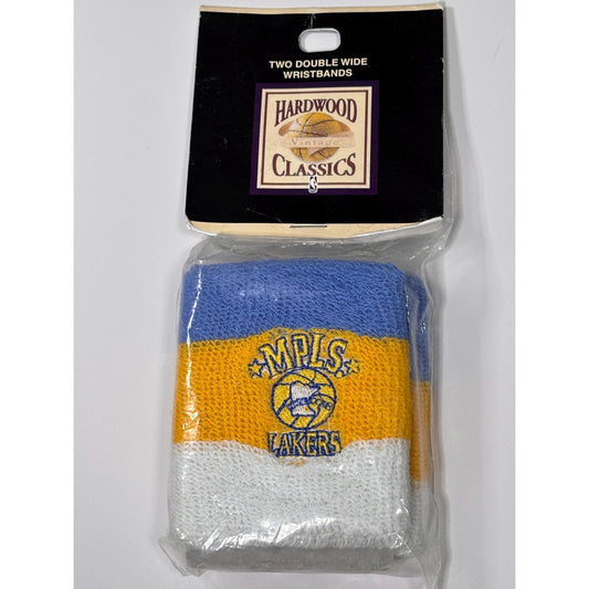 For Bare Feet 2 Authentic NBA Wrist Band MPLS Minneapolis Los Angeles Lakers