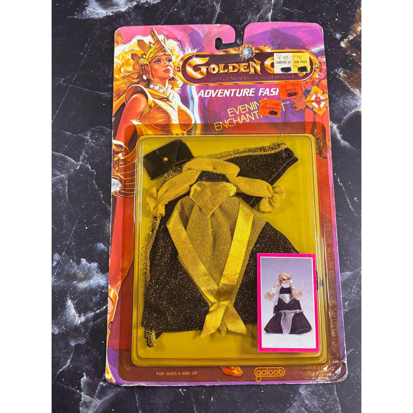 Golden Girl Adventure Fashion Evening Enchantment Galoob 1984 New Vintage