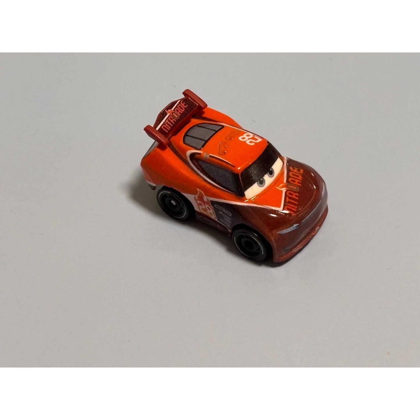 Disney Cars Mini Racers Tim Treadless Nitroade #28 Mattel