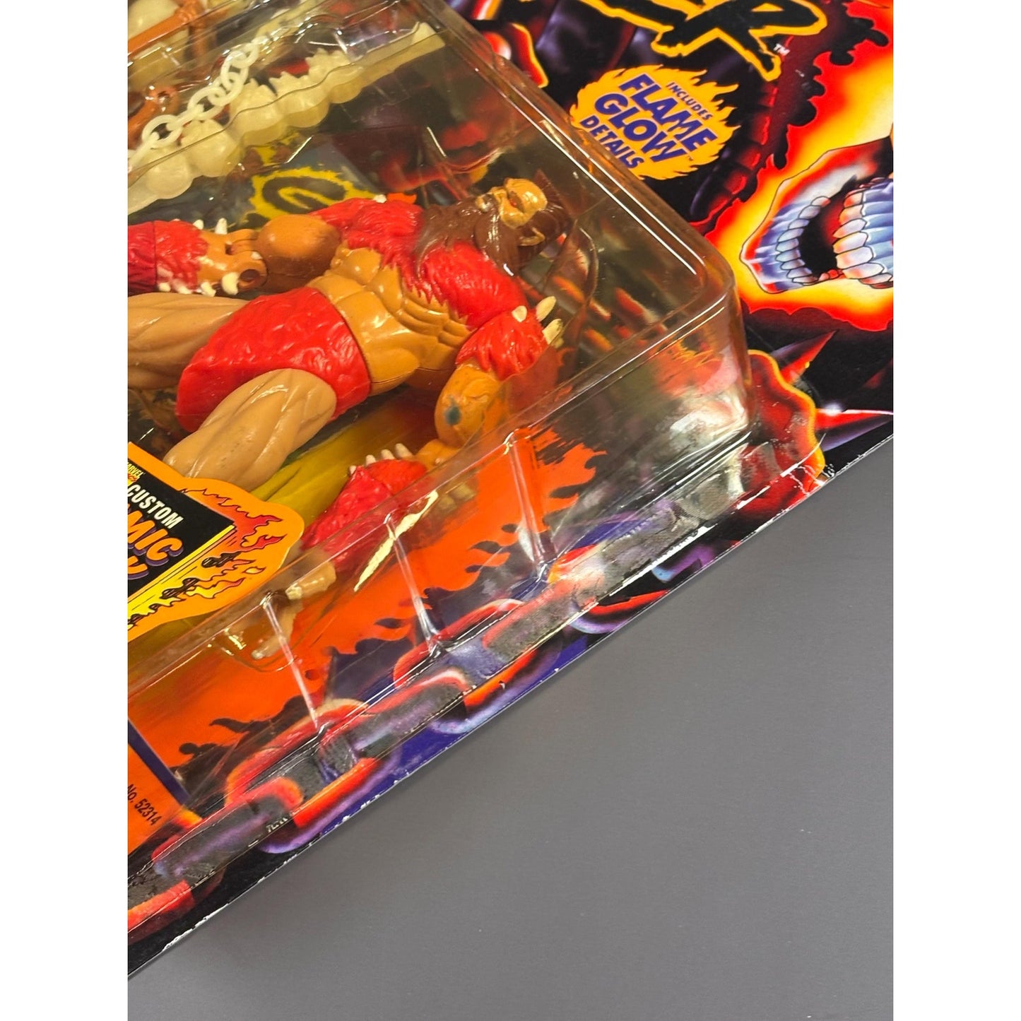 1996 Marvel Toybiz Ghost Rider 6" Outcast w/ Claw Ripping Action Figure New