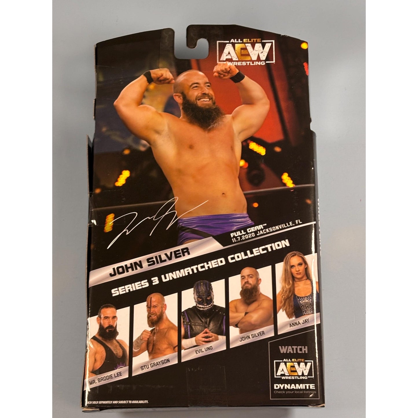 2021 AEW Unmatched Collection Series 3 #20 John Silver Action Figure New