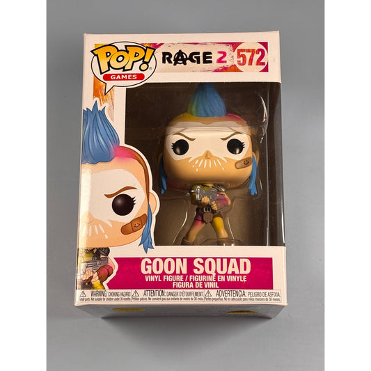 Funko Pop! Games: Rage 2 Mohawk Girl Goon Squad # 572 New