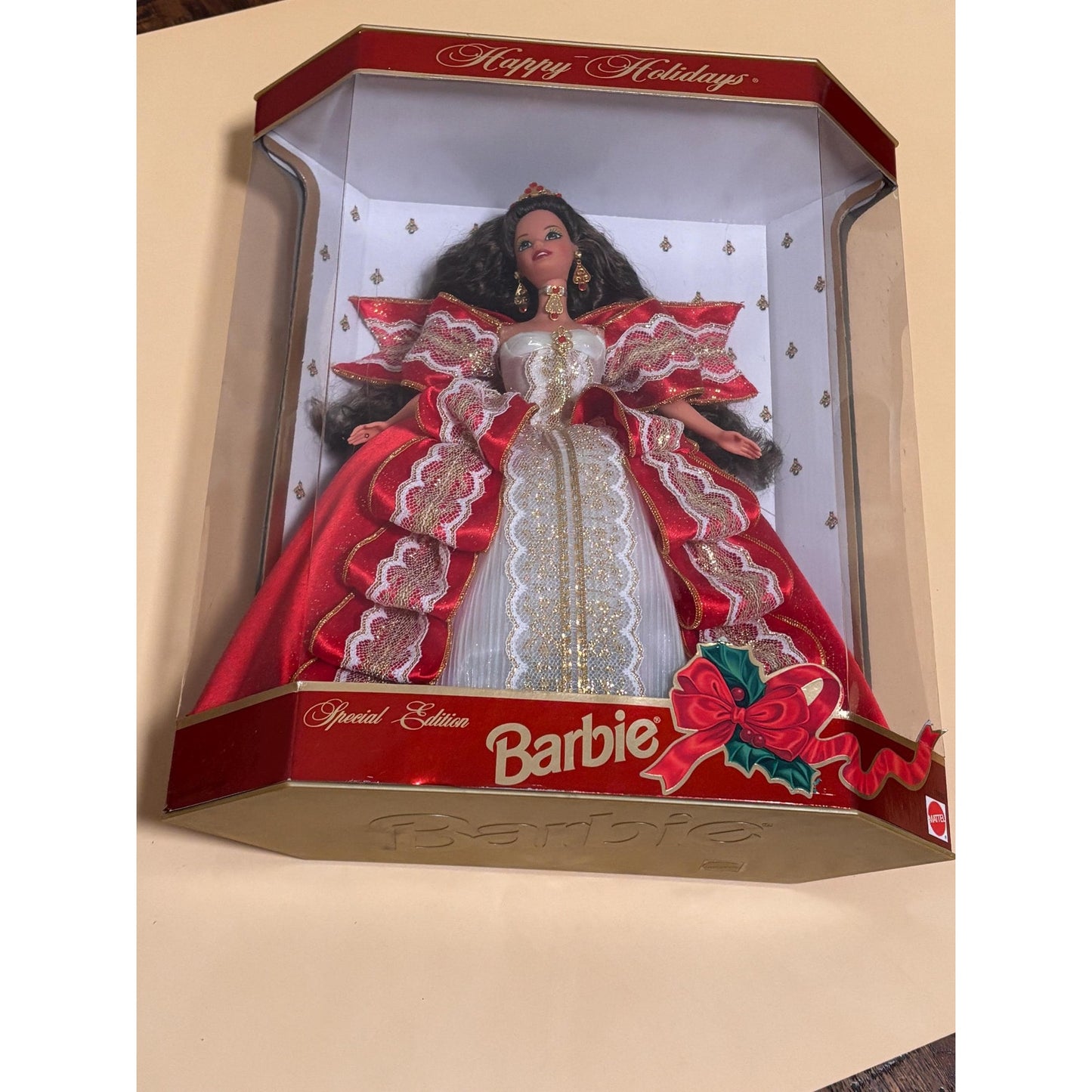 Special Edition Happy Holiday Christmas Barbie Red Dress 1997 17832