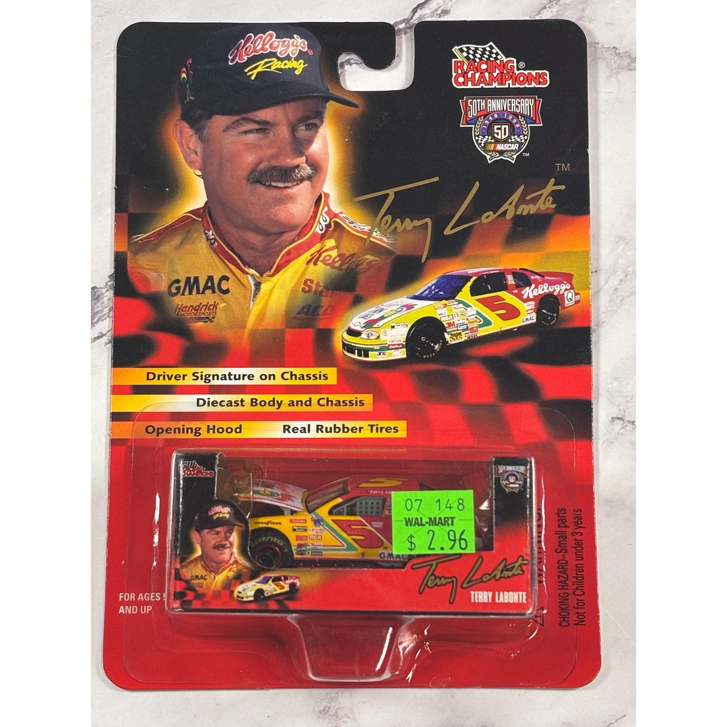 Racing Champions 50th Anniversary #5 Kellogg's Terry Labonte Diecast 1:64 NASCAR