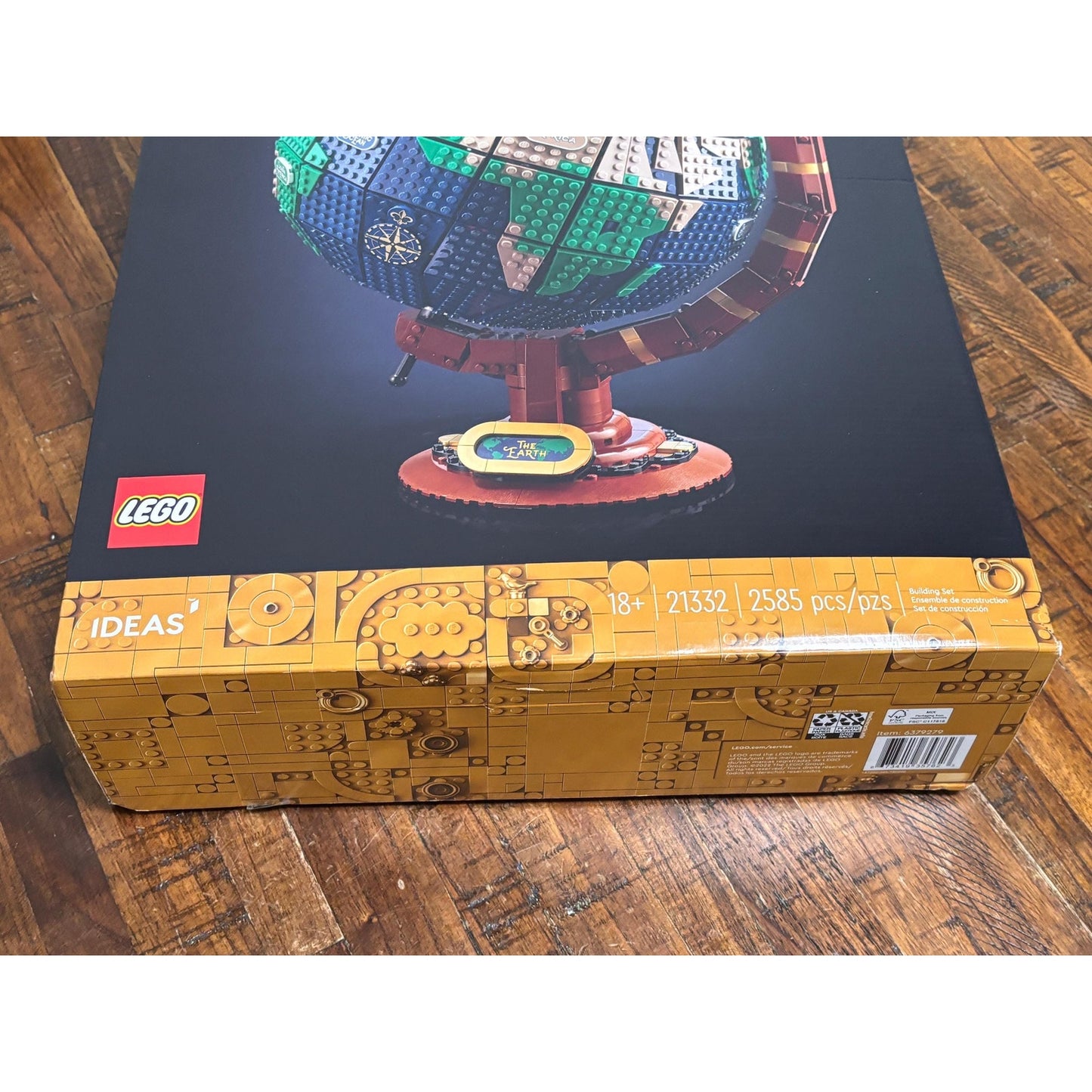 LEGO Ideas: The Globe (21332) - Brand New Sealed - Retired 2585 Pieces