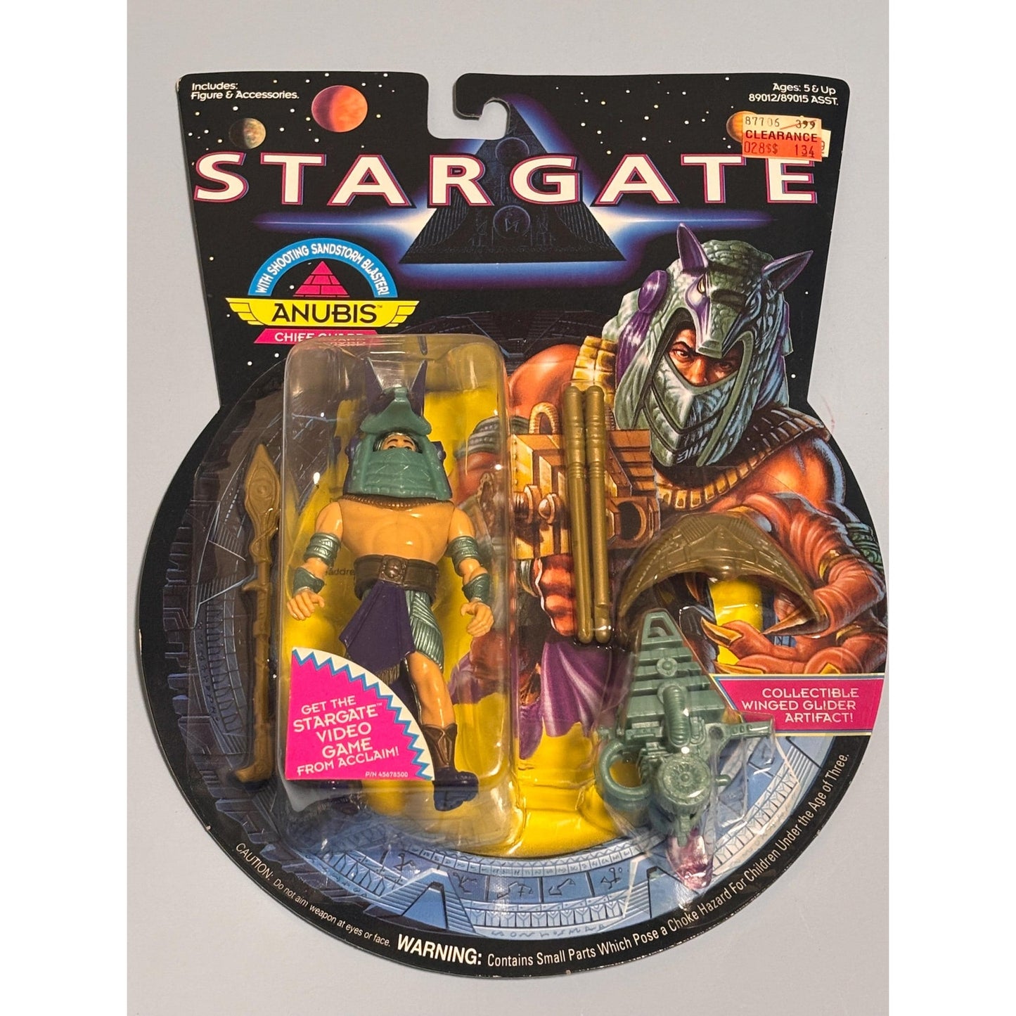 Stargate Anubis Chief Guard Figure 1994 Hasbro Toy Vintage New