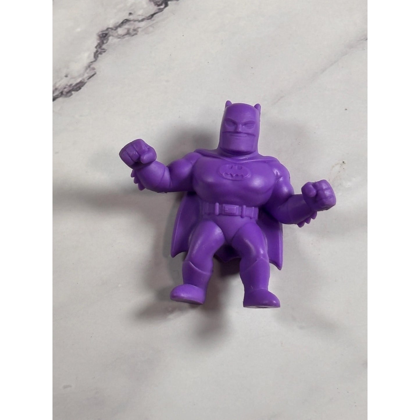 Wendy’s DC Hero’s Keshigomu Action Figure Purple Batman 2” Kids Meal Limited Toy