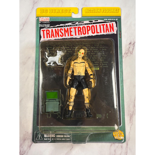 DC Direct Transmetropolitan Spider jerusalem Vertigo Action Figure 1999 New