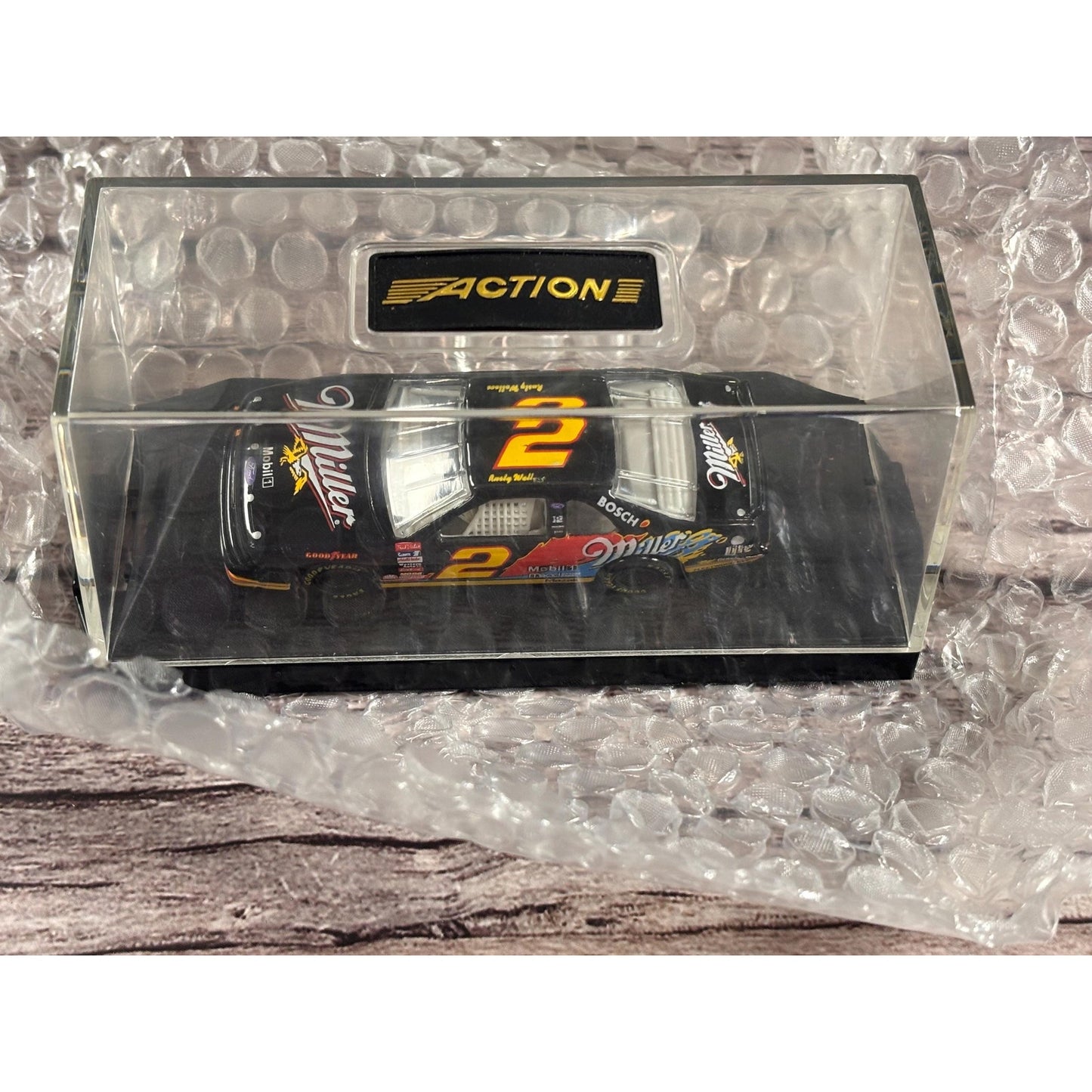 NASCAR Action Racing Collectable Rusty Wallace #2 Miller Genuine Draft Ford 1:64