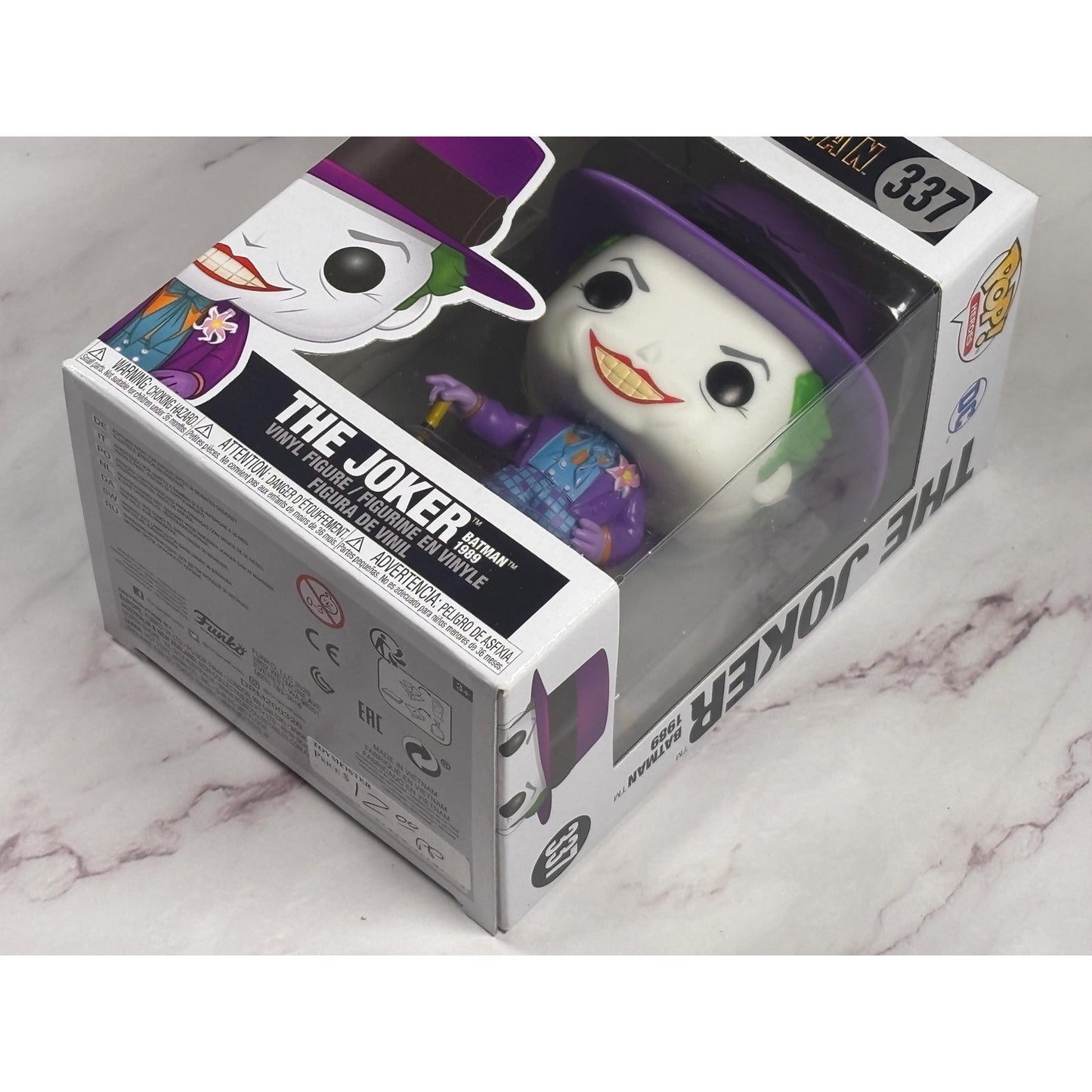 Funko POP! Heroes The Joker Jack Nicholson Vinyl Figure Batman 1989 #337