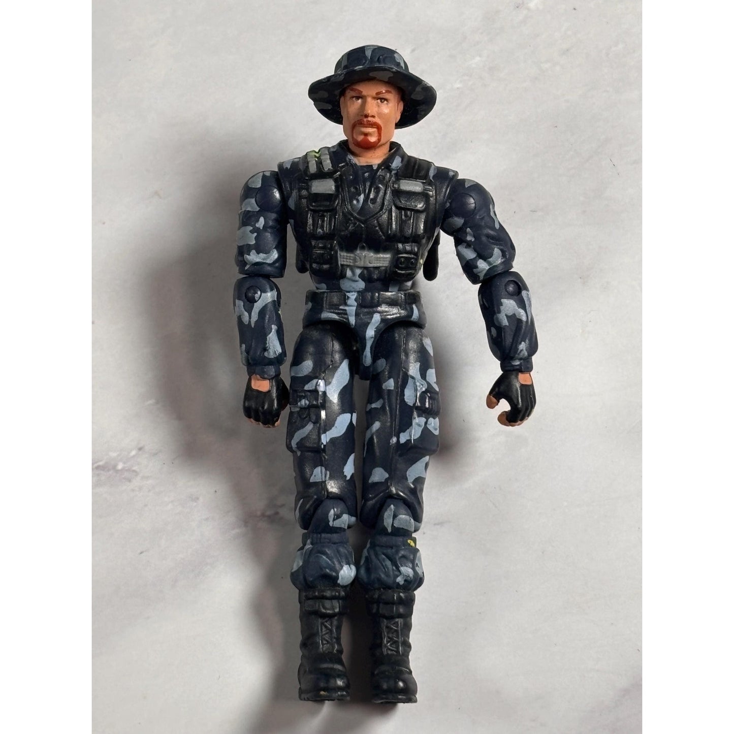 2004 Hasbro GI Joe V8 Sailor: Shipwreck 3.75in ~ Piranha Boat Valor vs Venom
