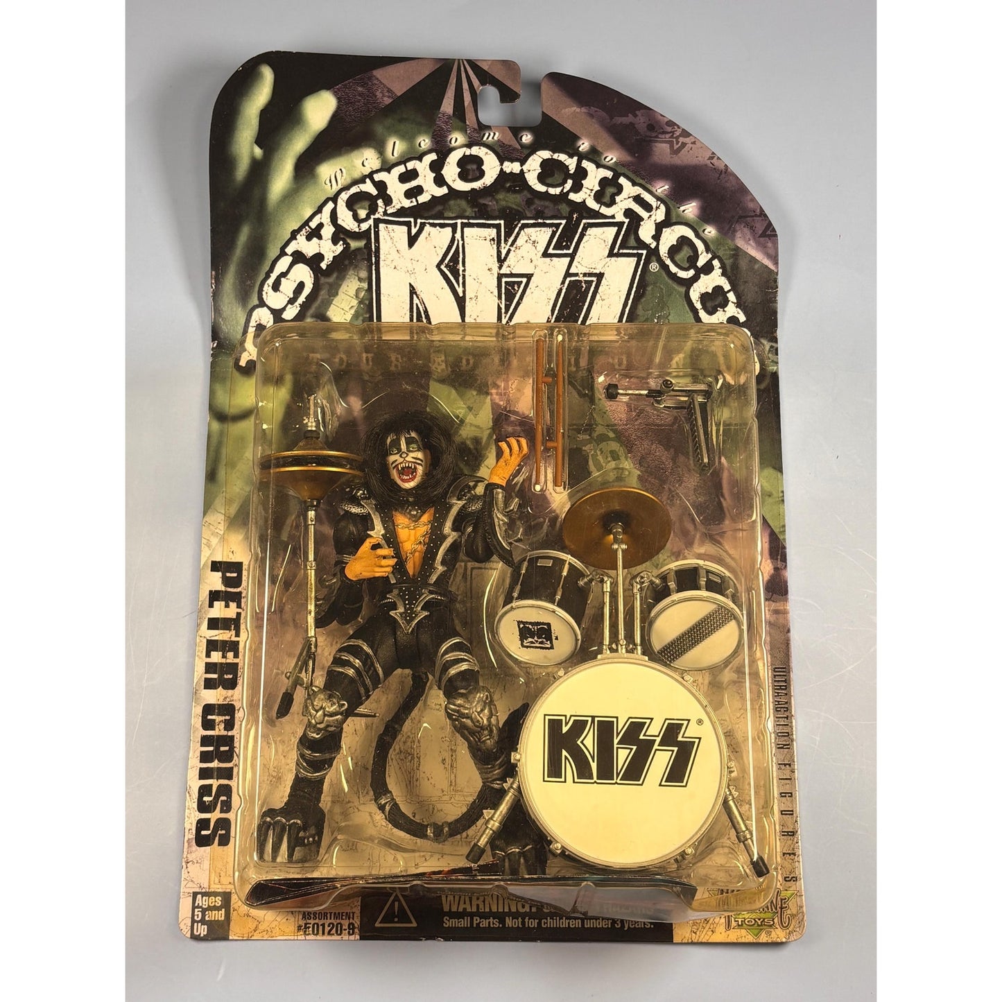 KISS Vintage Psycho Circus Tour Edition Peter Criss 1998 McFarlane Toys 5”