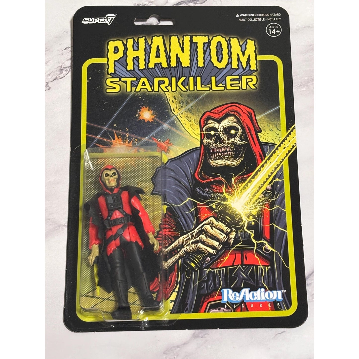 2021 SDCC Super7 Killer Bootlegs Phantom Starkiller Red Baron Banshee Figure