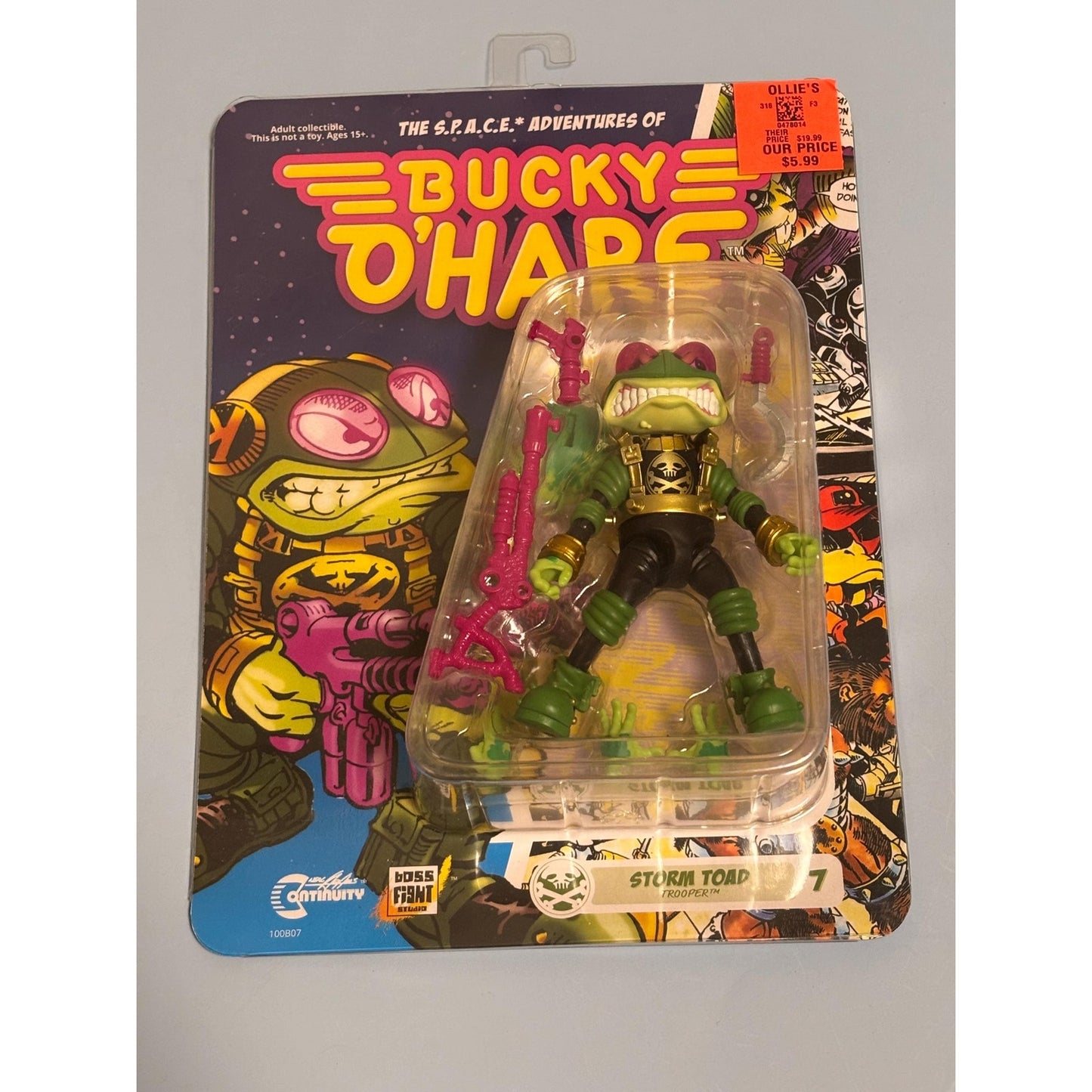 Bucky O'Hare Storm Toad Trooper 07 New SEALED 2017 Boss Fight Studio