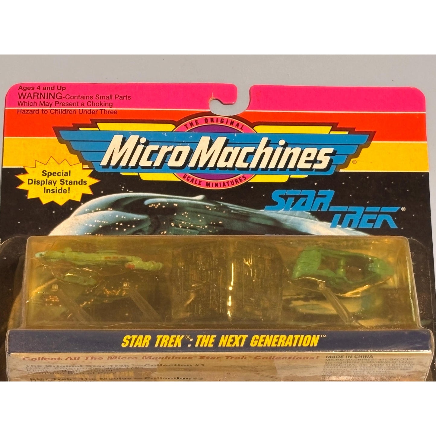 Micro Machines Star Trek The Next Generation Klingon Borg Romulan Ships C1-200