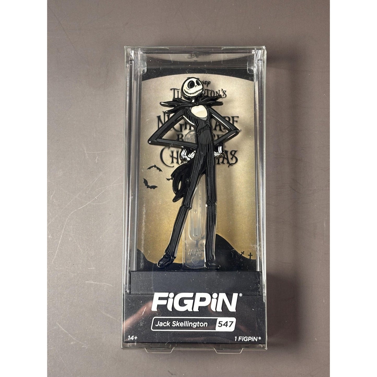 FigPin Fig Pin Jack Skellington #547 Disney's The Nightmare Before Christmas New