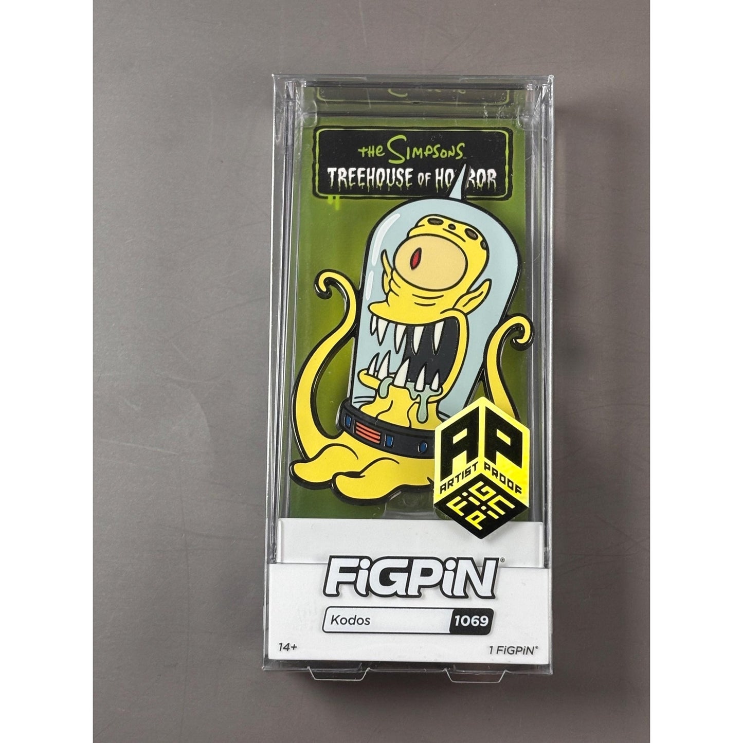 FiGPiN Kodos #1069 LE500 Simpsons Treehouse of Horror ECCC AP Artist Proof