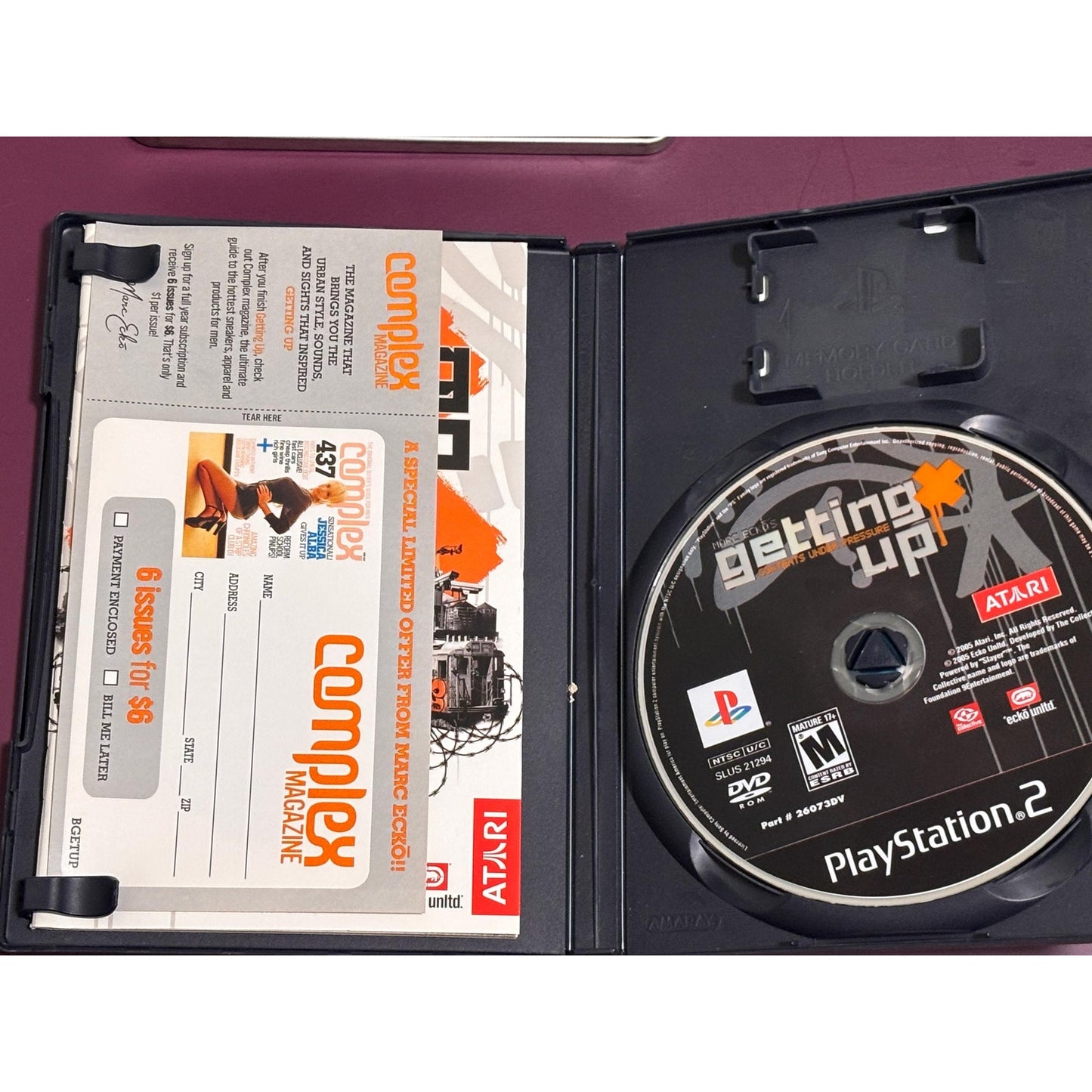 Marc Ecko's Getting Up: Contents Under Pressure (Sony PlayStation 2, 2006)
