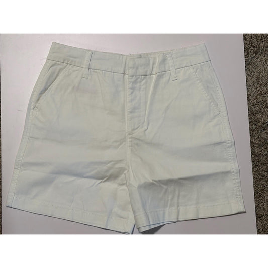 Gloria Vanderbilt Chino Shorts Womens Shorts White 8 NWT