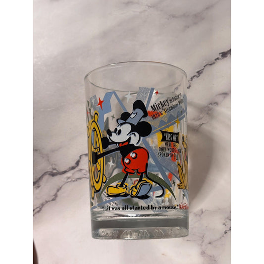 Mcdonald's Walt Disney World 100 Years Of Magic Glass Cup