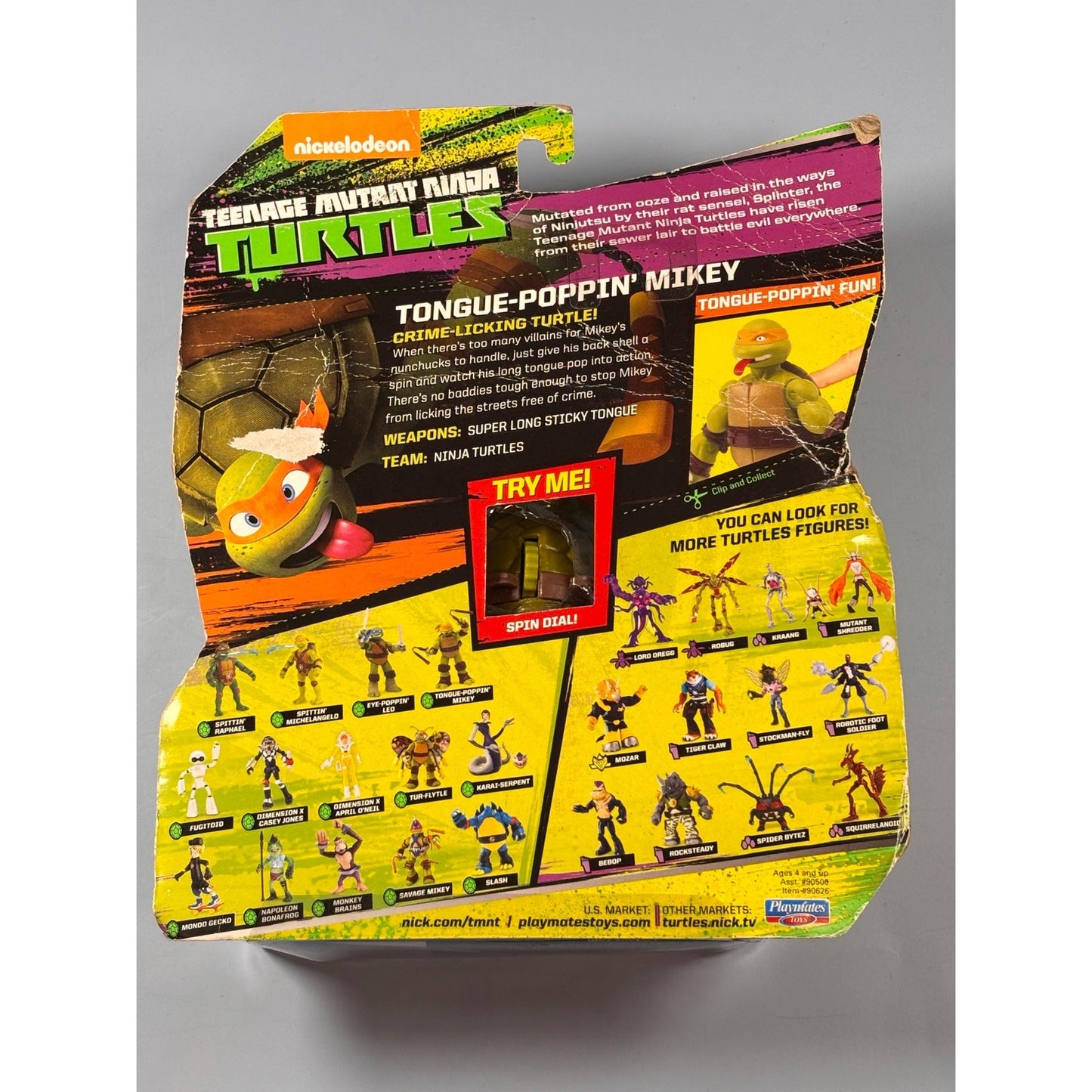 Teenage Mutant Ninja Turtles Tongue Poppin Mikey Michelangelo TMNT Nickelodeon