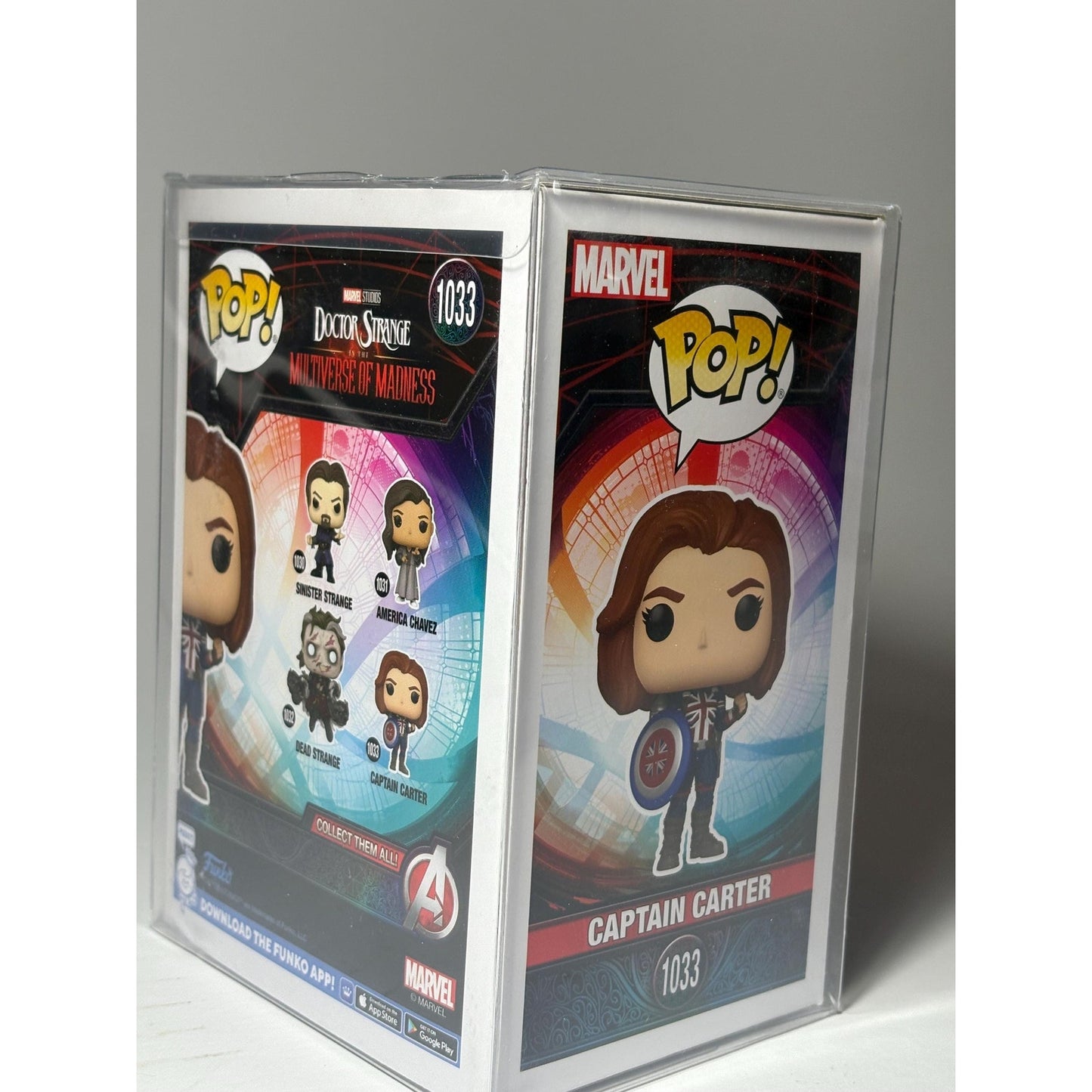 POP! Funko Marvel Studios Dr Strange Multiverse of Madness #1033 Captain Carter