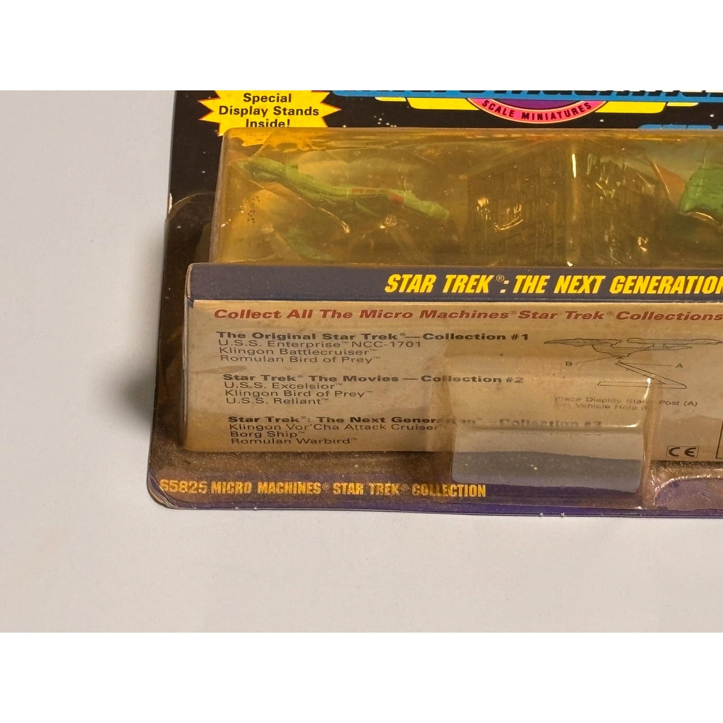 Micro Machines Star Trek The Next Generation Klingon Borg Romulan Ships C1-200
